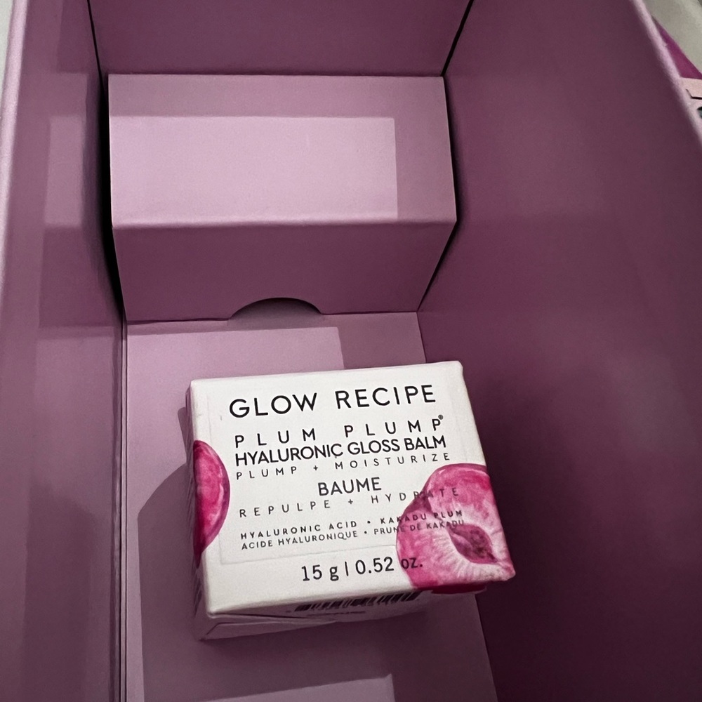 Glow Recipe Plum Plump Gloss Balm - Soft Pink